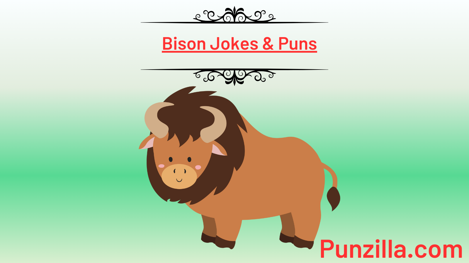 Bison Jokes & Puns