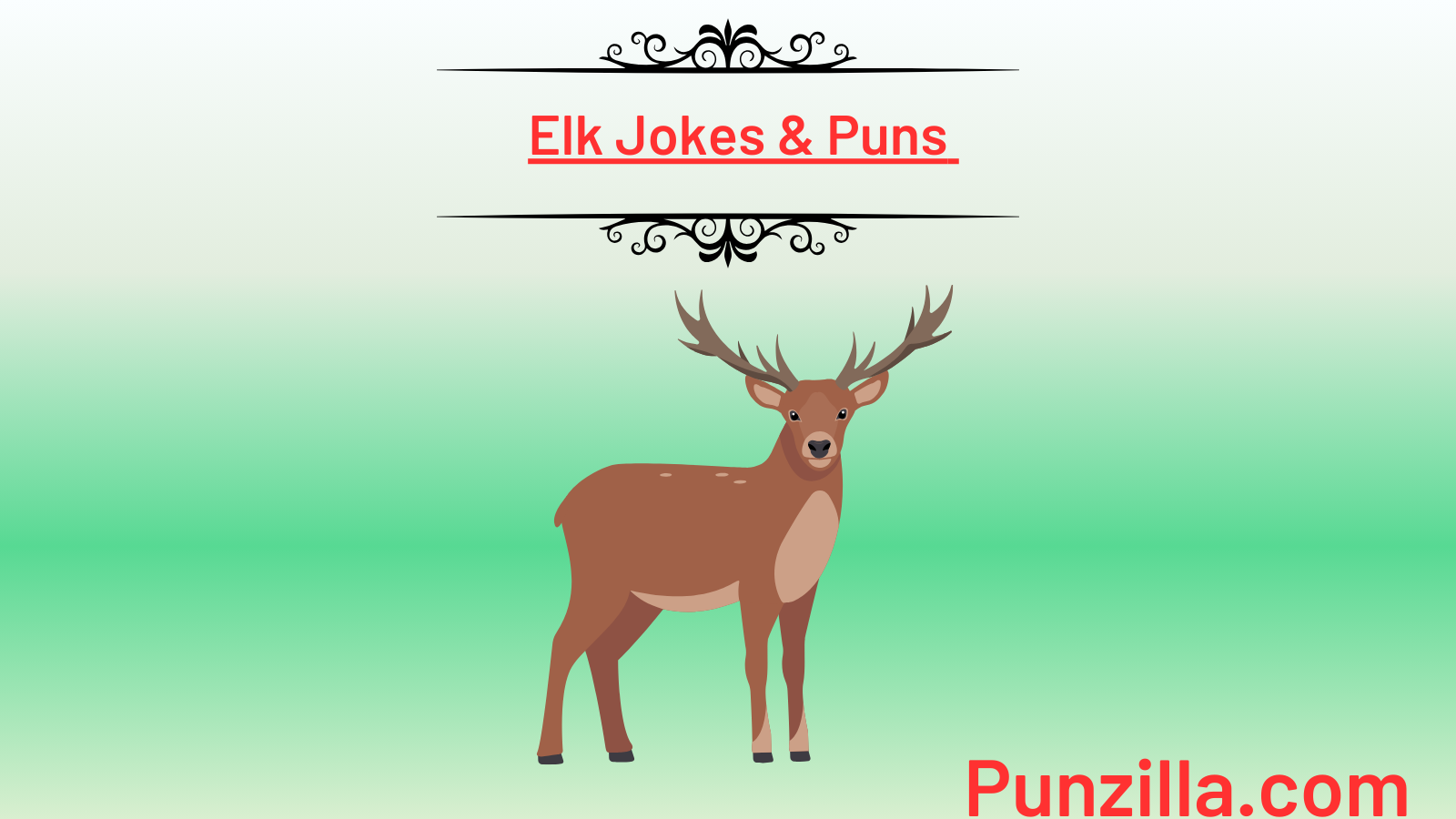 Elk Jokes & Puns