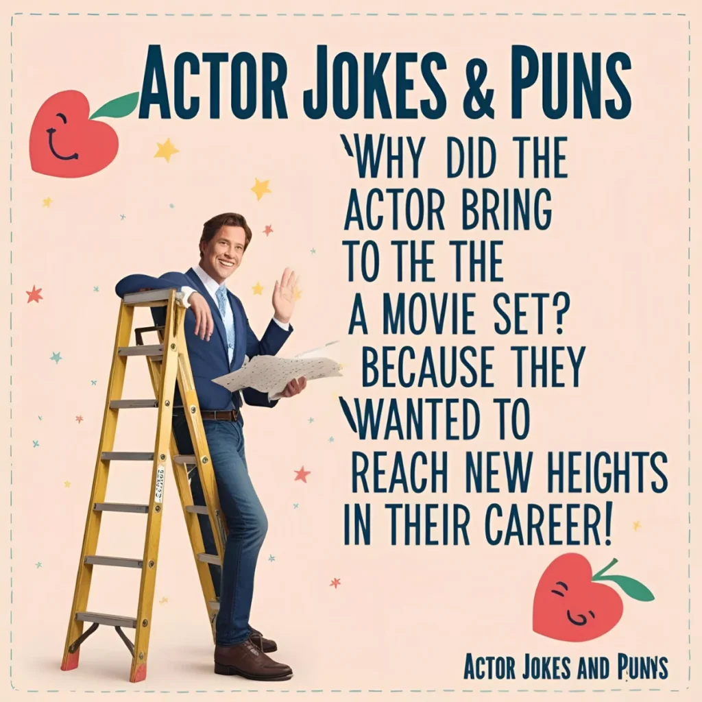 Actor Jokes & Puns