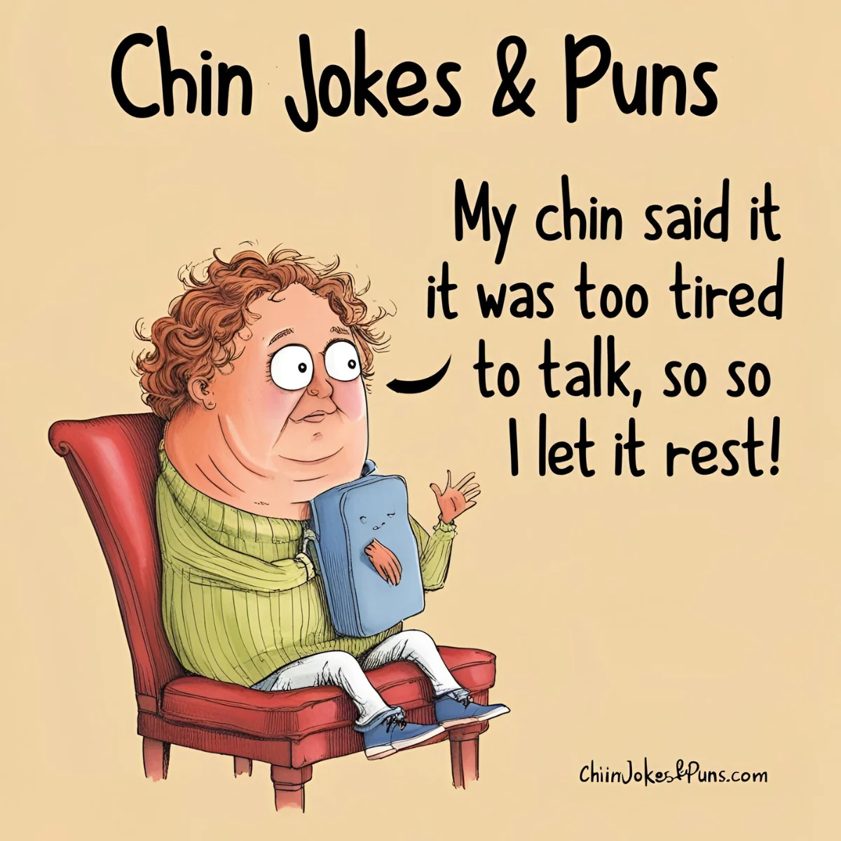 Chin Jokes & Puns