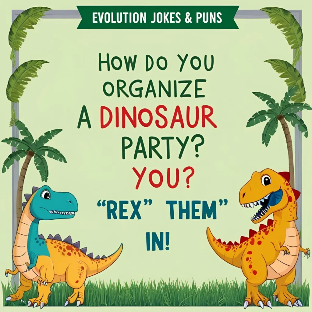 Evolution Jokes & Puns