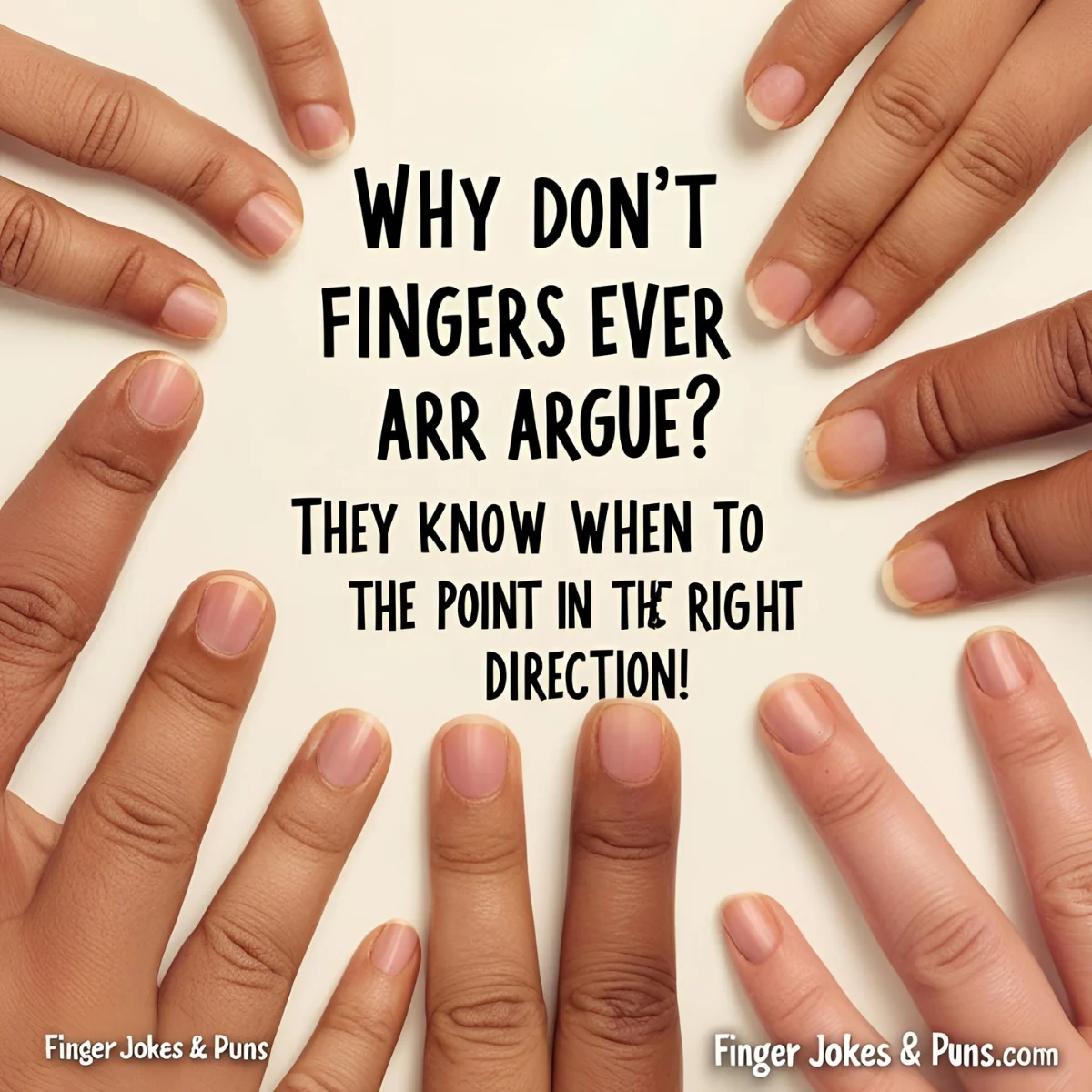 Finger Jokes & Puns