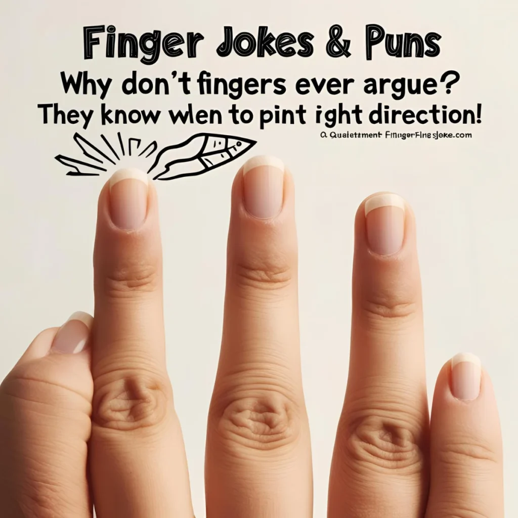 Finger Jokes & Puns 