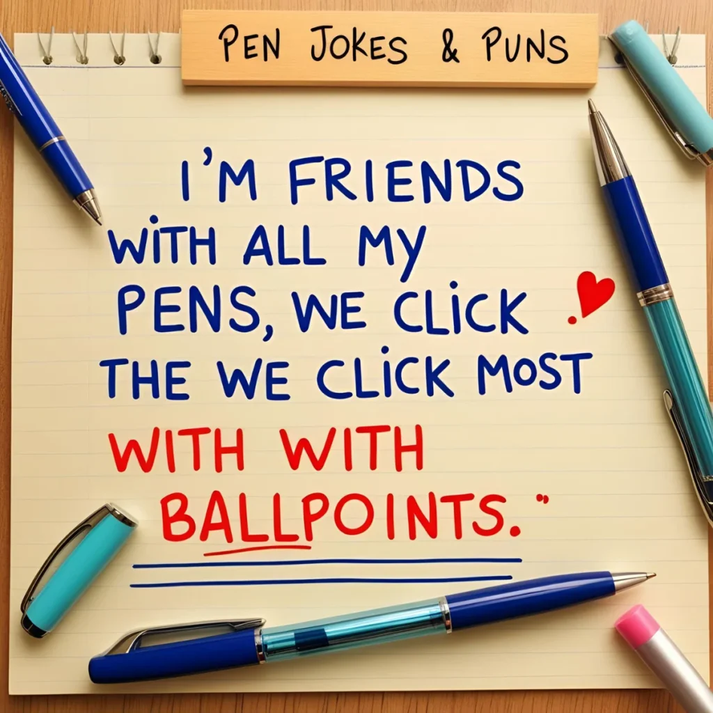 Pen Jokes & Puns