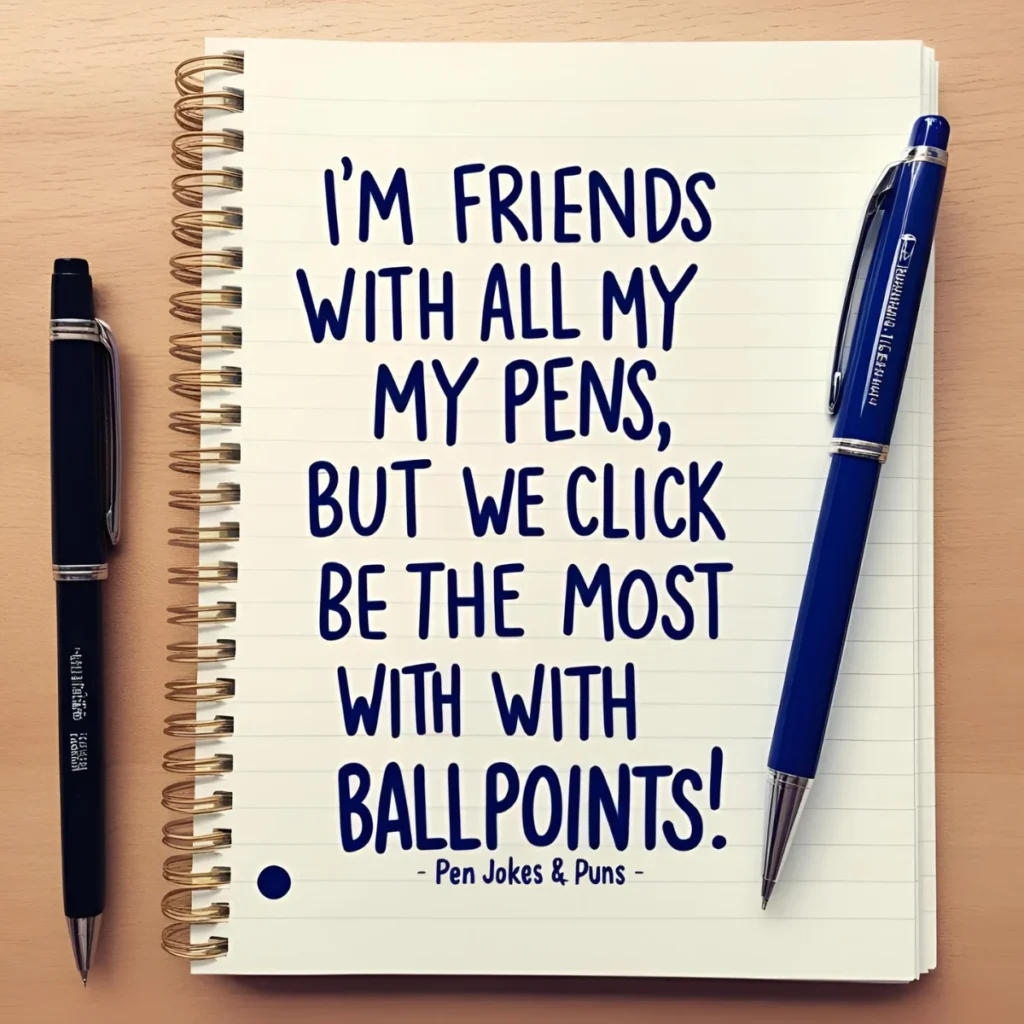 Pen Jokes & Puns