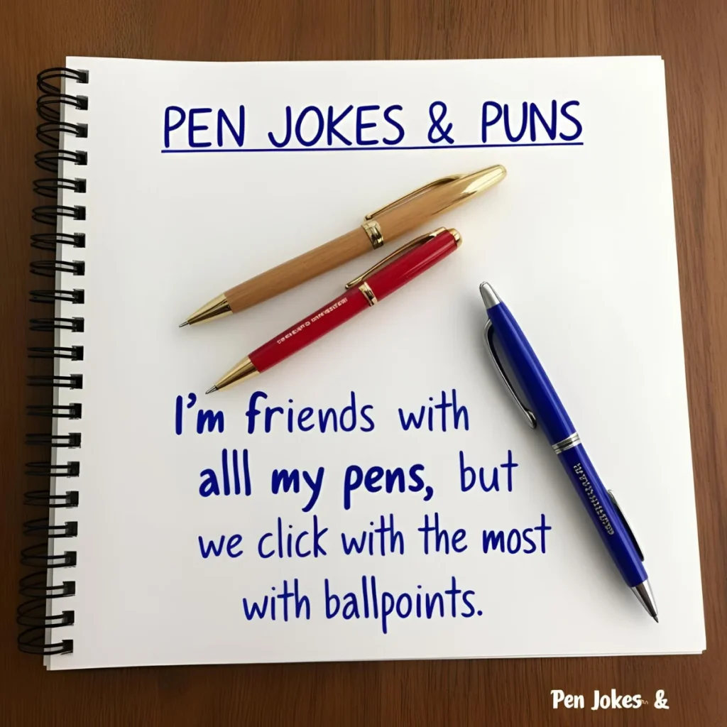 Pen Jokes & Puns