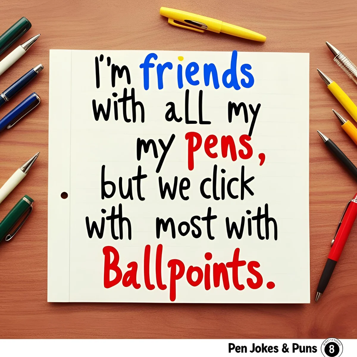 Pen Jokes & Puns
