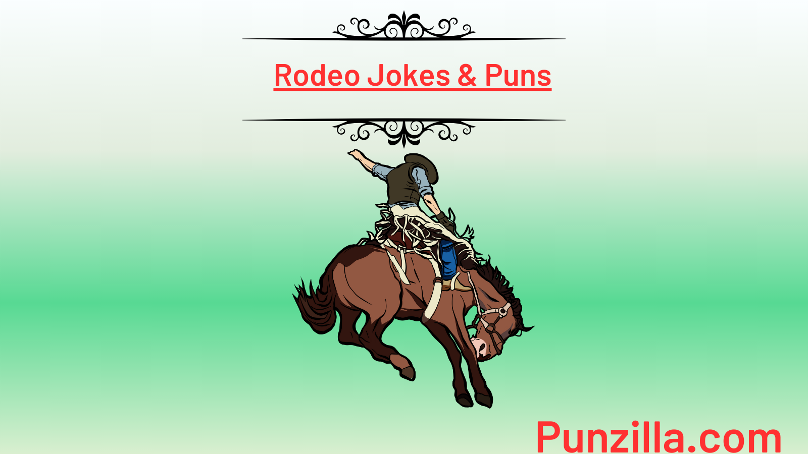Rodeo Jokes & Puns