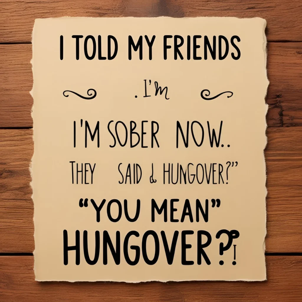 Sober Jokes & Puns