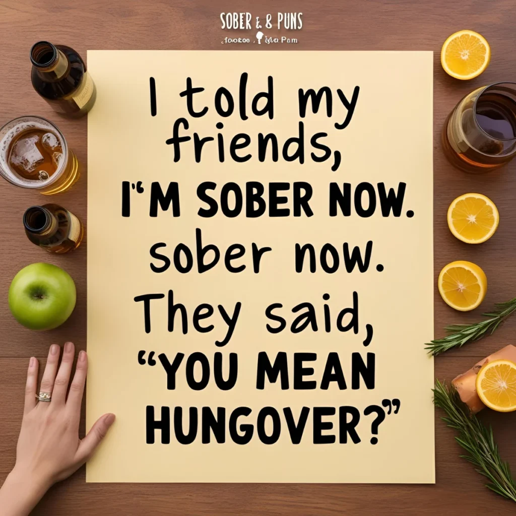 Sober Jokes & Puns