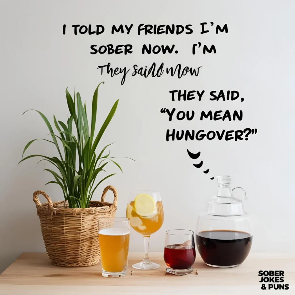 Sober Jokes & Puns