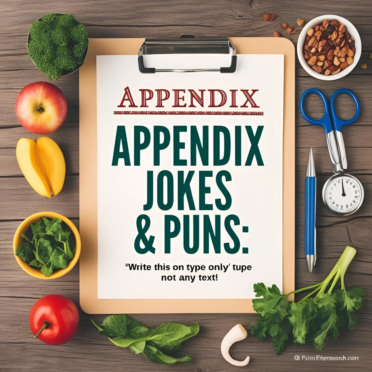 Appendix Jokes & Puns: