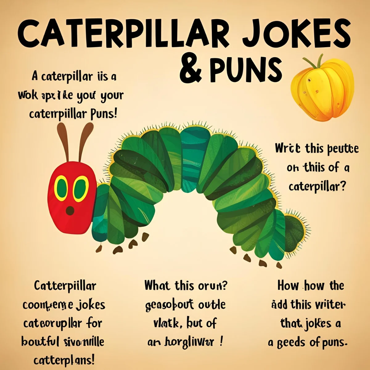 Caterpillar Jokes & Puns