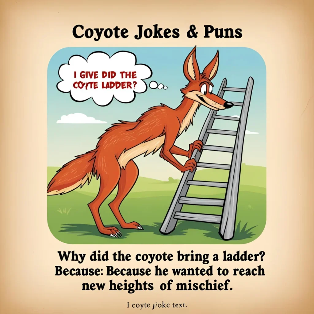 Coyote Jokes & Puns