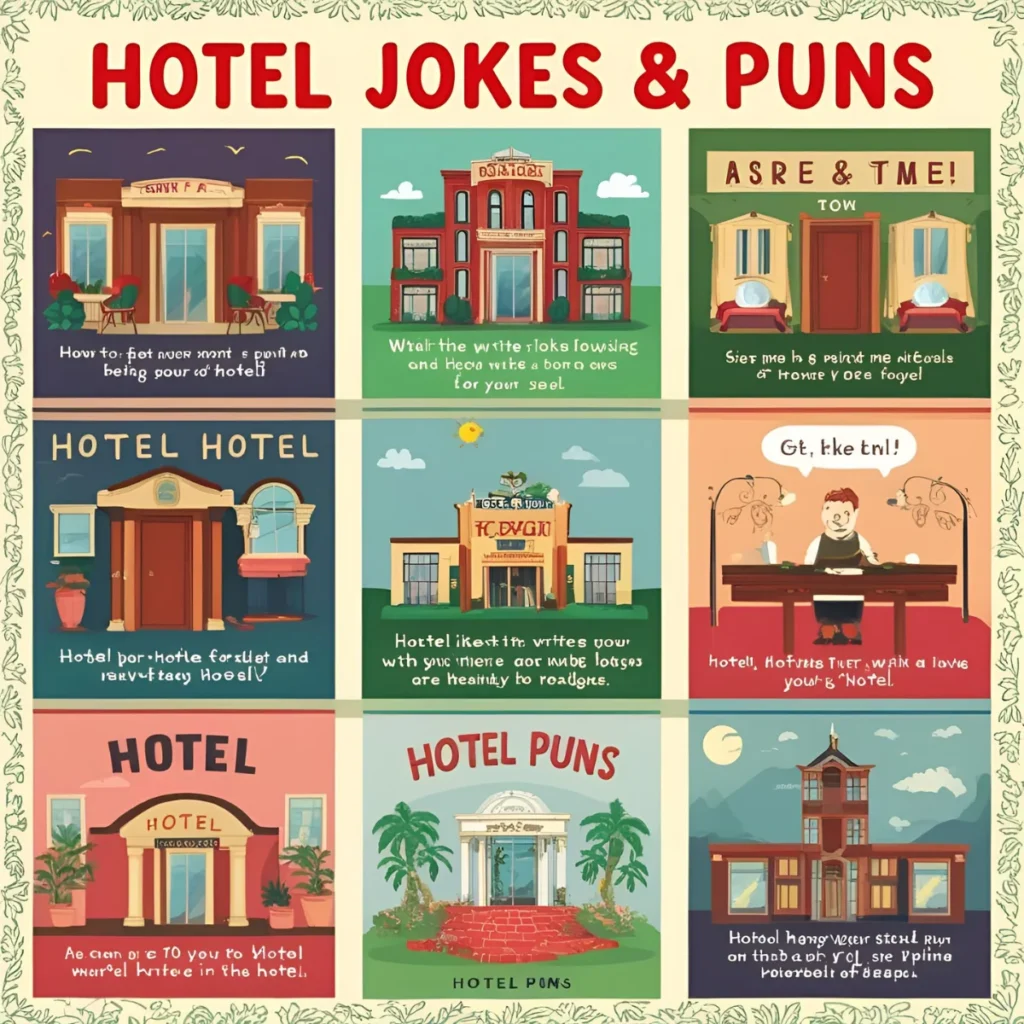 Hotel Jokes & Puns