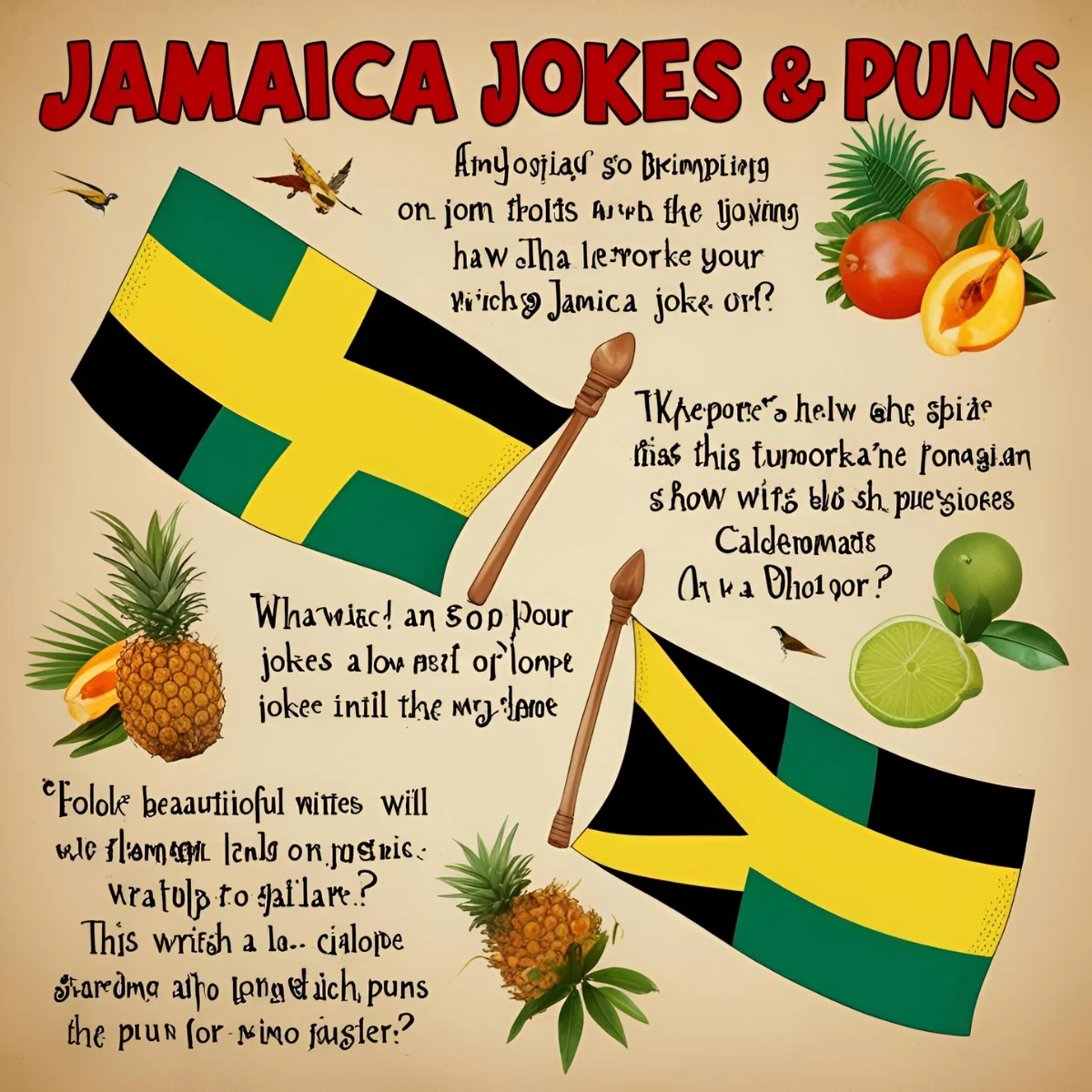 Jamaica Jokes & Puns