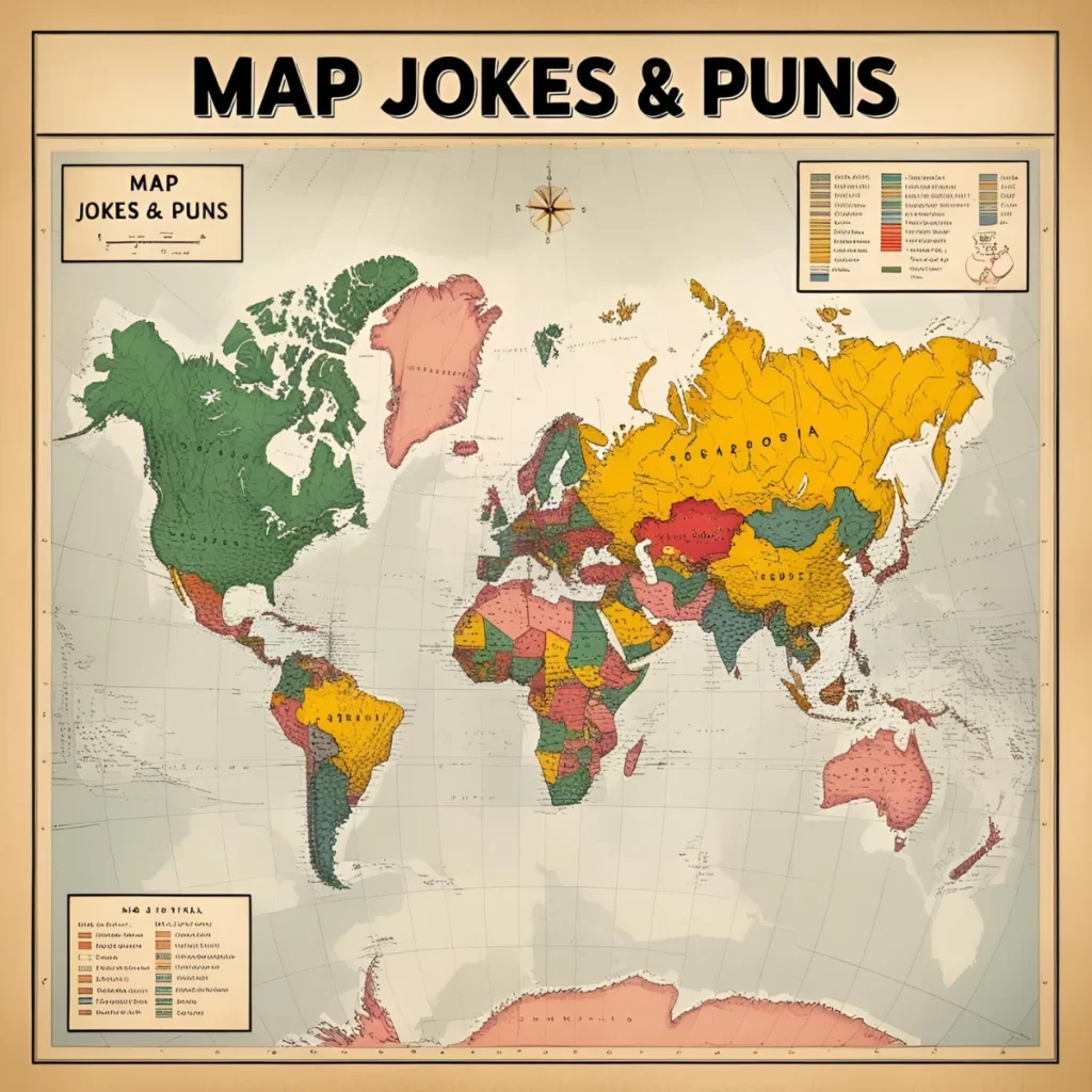 Map Jokes & Puns