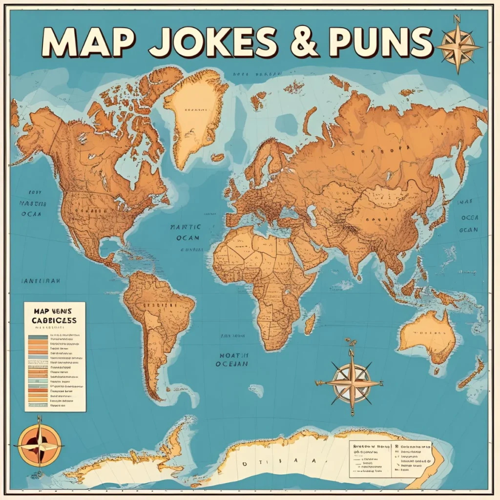 Map Jokes & Puns