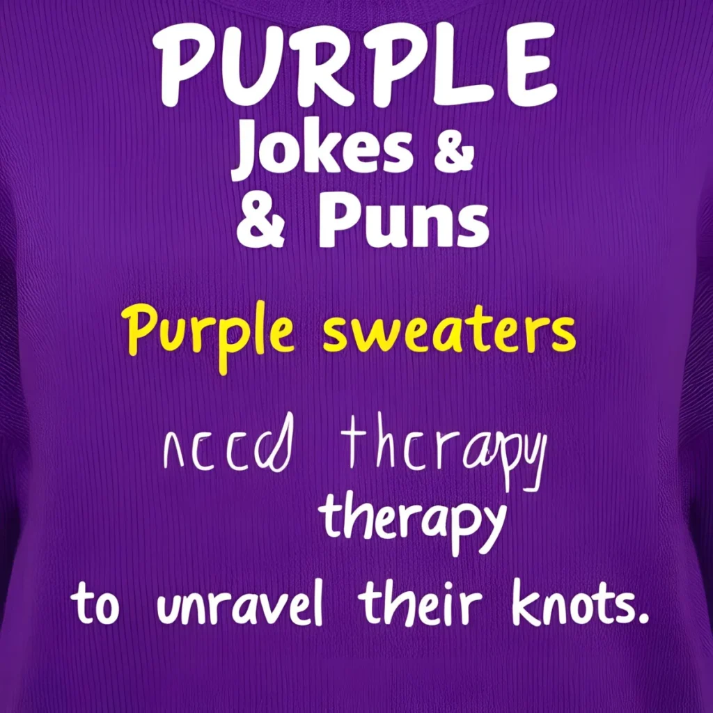 Purple Jokes & Puns