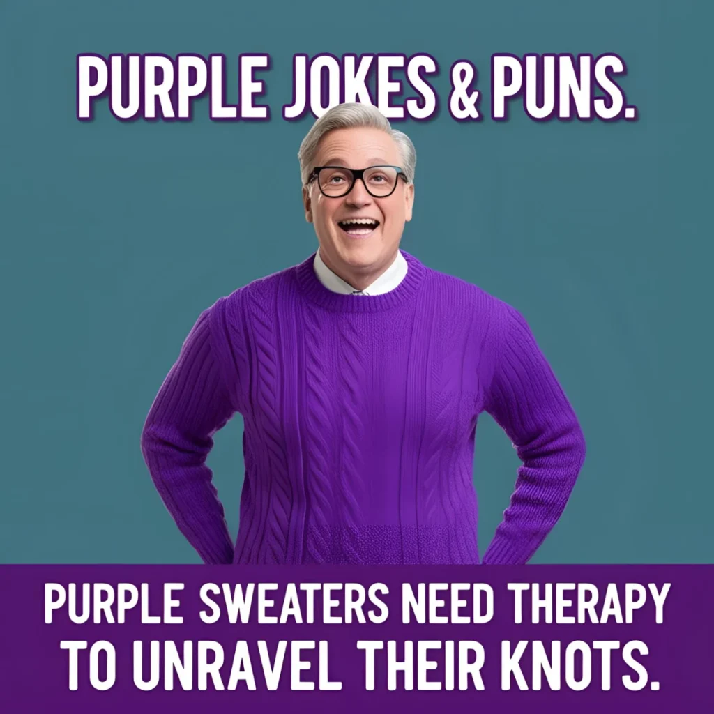 Purple Jokes & Puns
