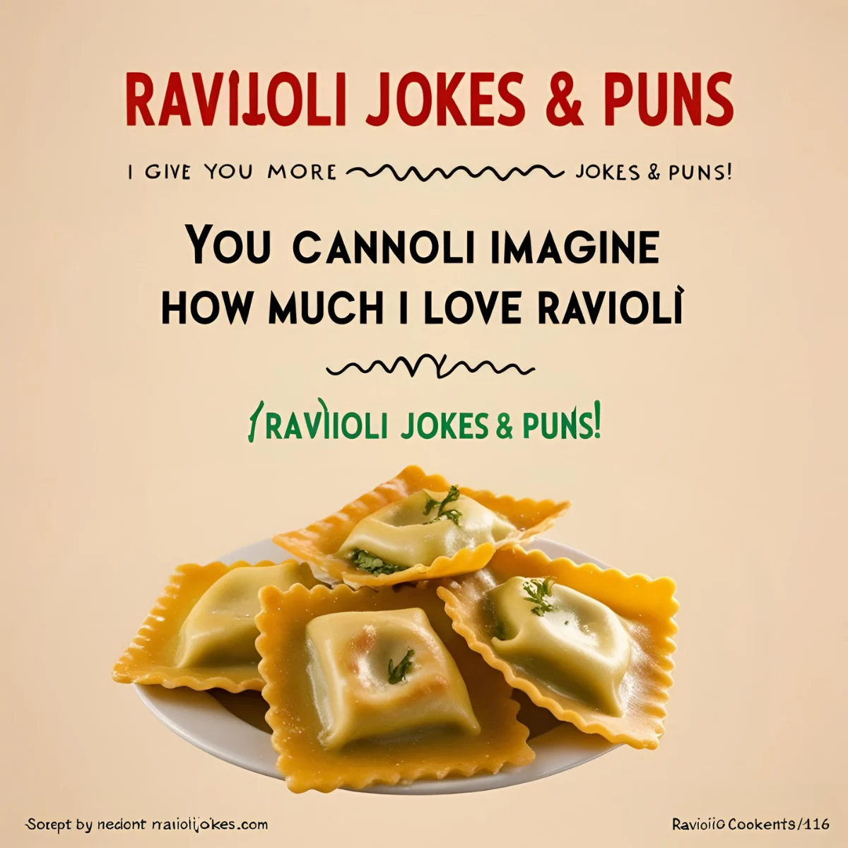 Ravioli Jokes & Puns