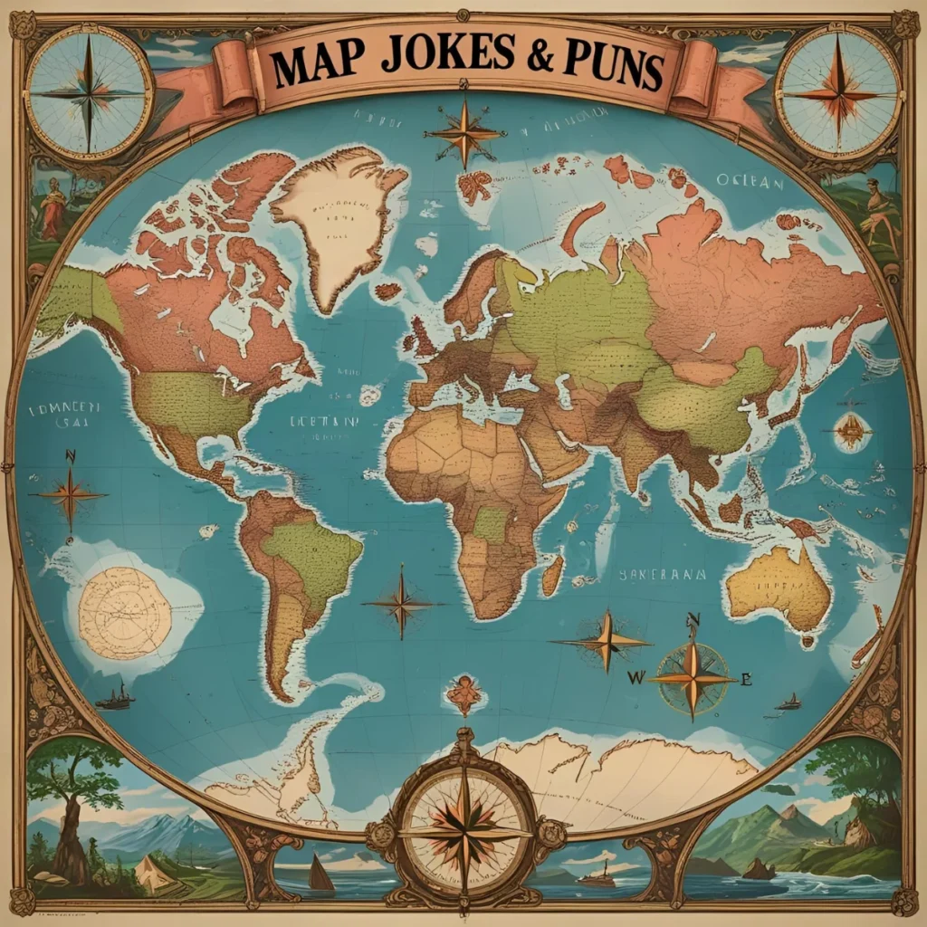 Map Jokes & Puns